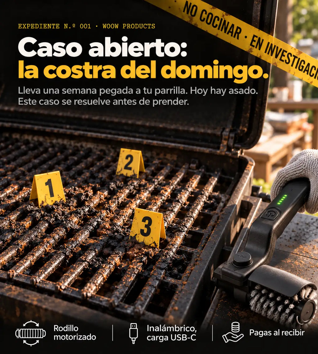 Cepillo Eléctrico Para Parrilla
