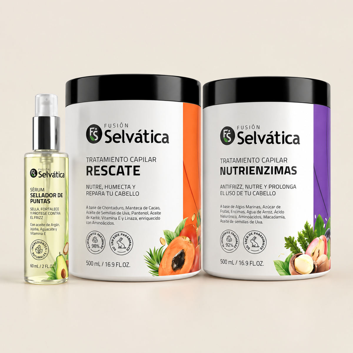 Elige el Nivel de Rehabilitación de tu Cabello