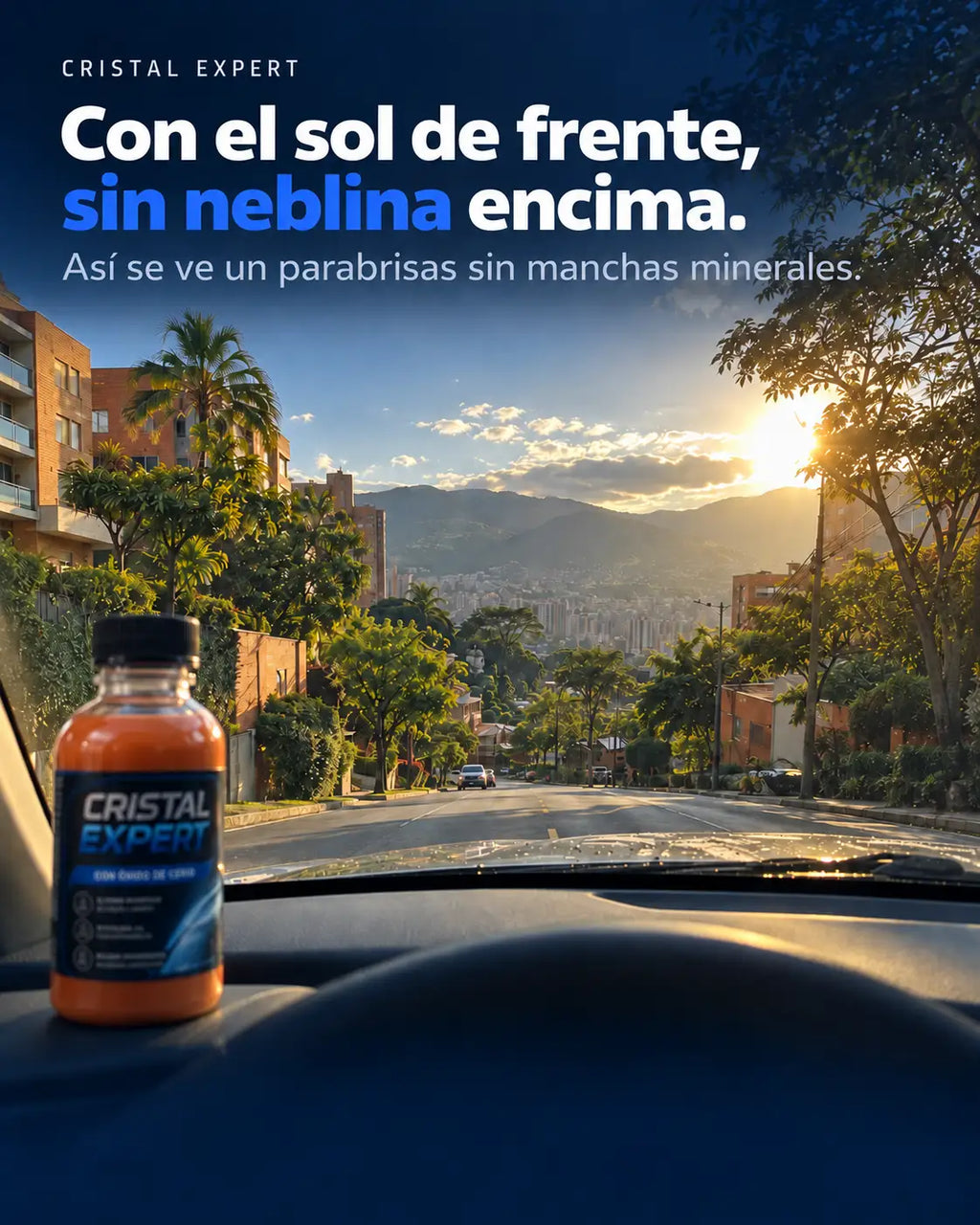 Cristal Expert – Desmanchador y Pulidor de Vidrios